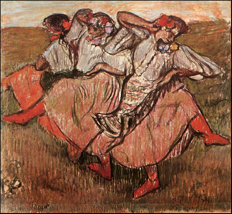 Three Russian Dancers